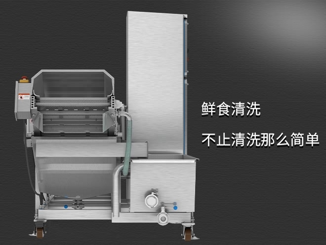 高質(zhì)蔬菜清洗機(jī)，氣泡清洗，清洗800kg/小時(shí)