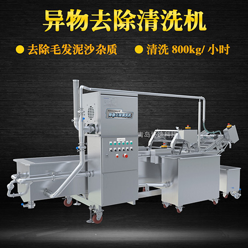 高質(zhì)蔬菜清洗機，氣泡清洗，清洗800kg小時