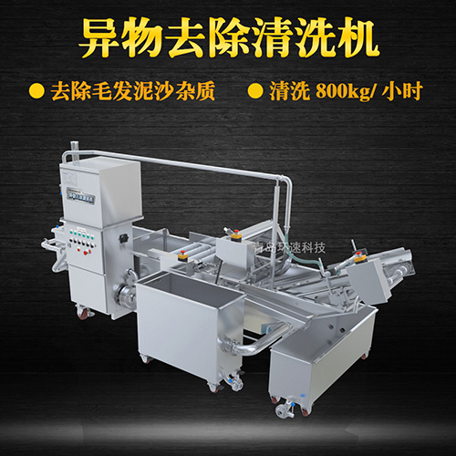 果蔬清洗機設備，氣泡清洗，清洗800kg小時