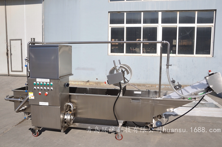 專家分析曝氣洗菜機的優(yōu)勢  適用于食品加工工廠，學(xué)校,精彩配送中心等.