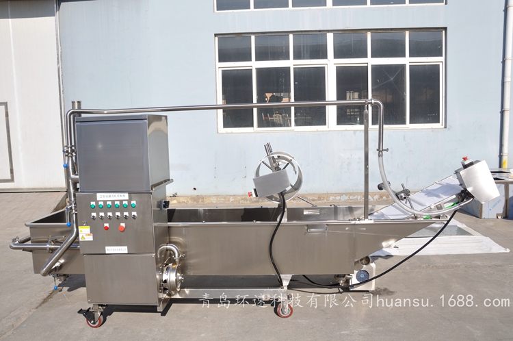 曝氣洗菜機靠不靠譜 學校,配送中心.食品物流潔凈清洗,800kgh