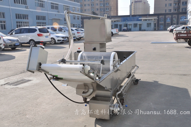 西藏蔬菜清洗機 全自動氣泡噴淋清洗