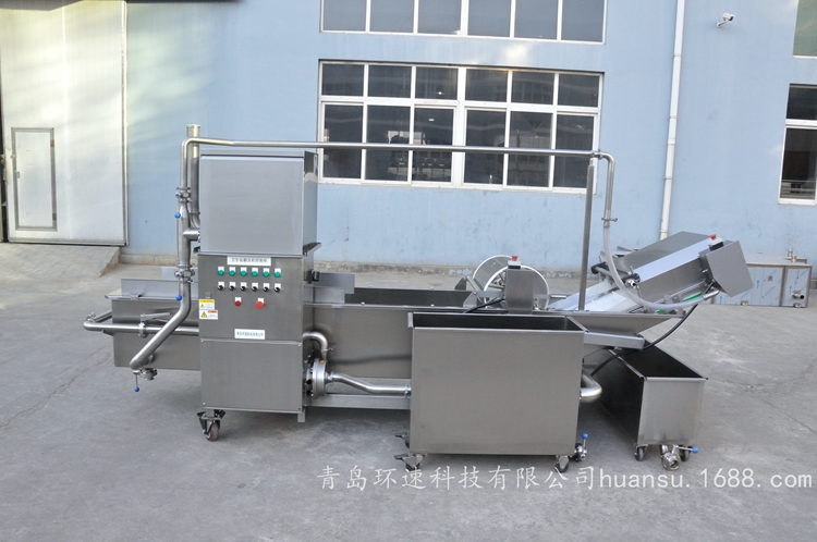 洗菜機(jī)公司 清洗過程不損少物料表皮組織